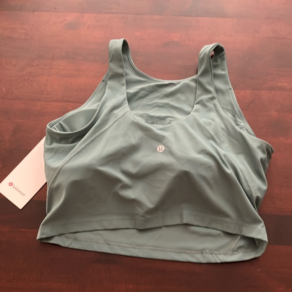 NWT lululemon Align High-Neck Tank Tidewater Teal